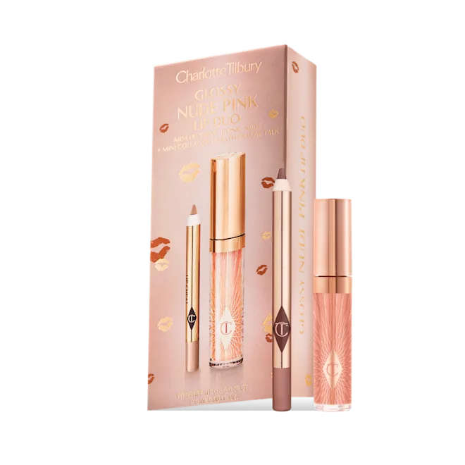 Charlotte Tilbury - GLOSSY LIP DUO
NUDE PINK