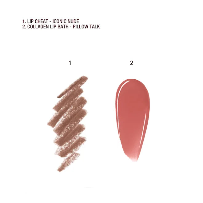 Charlotte Tilbury - GLOSSY LIP DUO
NUDE PINK