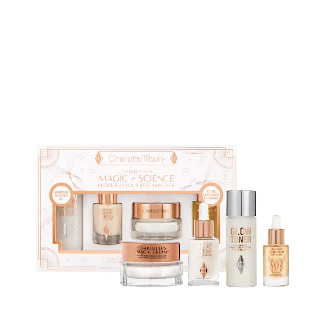 CHARLOTTE'S MAGIC & SCIENCE RECIPE FOR YOUR BEST SKIN EVER
SKINCARE KIT