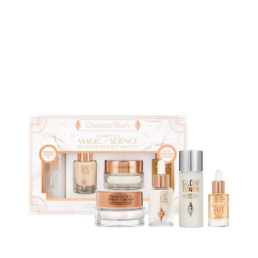 CHARLOTTE'S MAGIC & SCIENCE RECIPE FOR YOUR BEST SKIN EVER
SKINCARE KIT