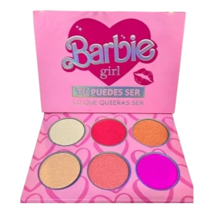 Palette Barbie blush&illuminanti